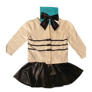 NWT 3 Piece Bundle, Sweater, Skirt and Matching Bow Size 12 - 18 Months